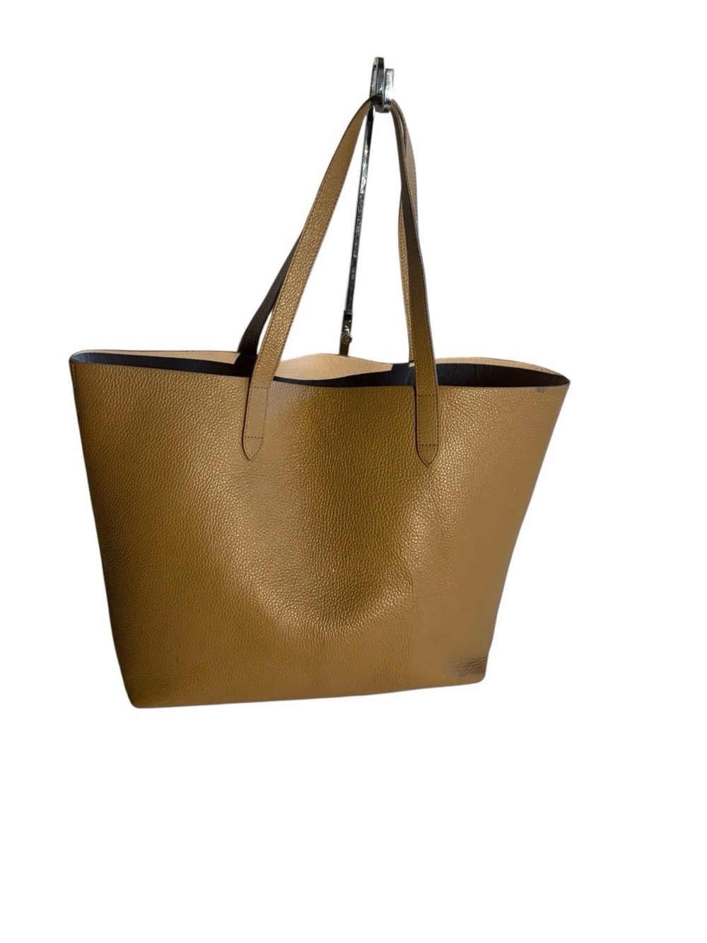 Cuyana leather tote bag